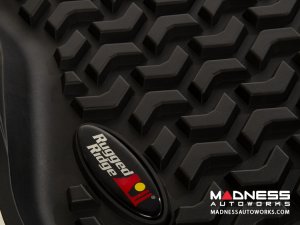 Jeep Wrangler JL Rear Floor Liner - Black Jeep Wrangler JL Rear Floor Liner - Black